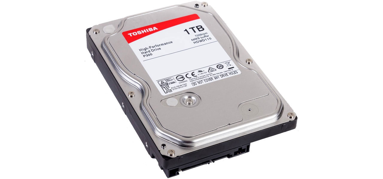 هارد دیسک توشیبا مدل Toshiba P300 HDWD110 1TB